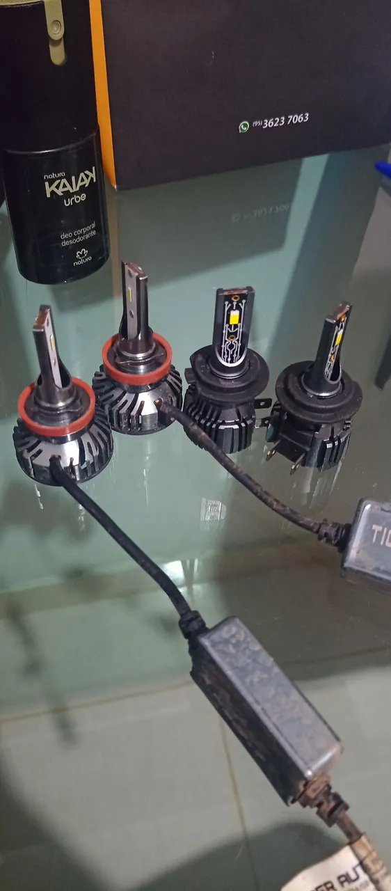 Farol LED Automotivo - Iluminação Potente e Eficiente!
