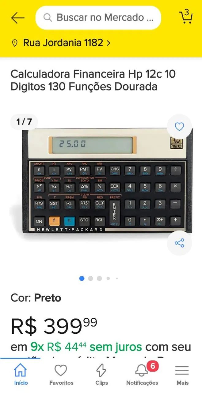 Calculadora HP 12C original ULTRA Nova - Foto 3