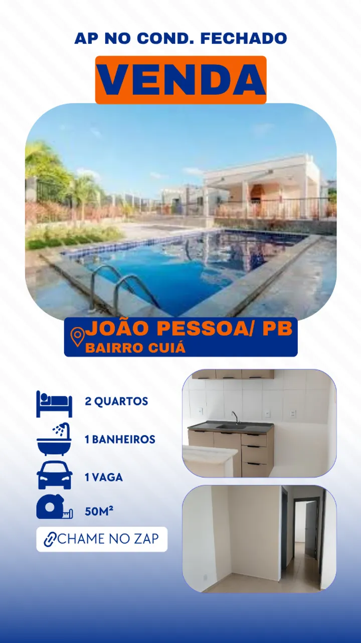 AP com 2 qtos | 1º Andar | Piscina e Lazer Completo