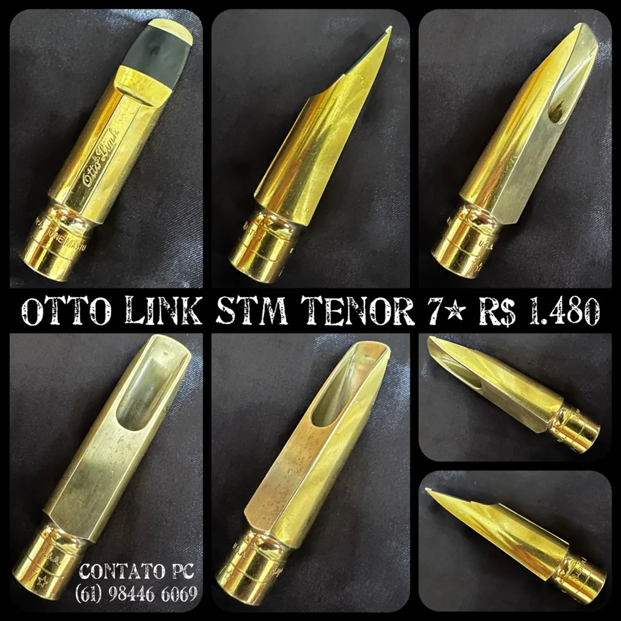 Boquilha para Sax Tenor Otto Link STM 7?