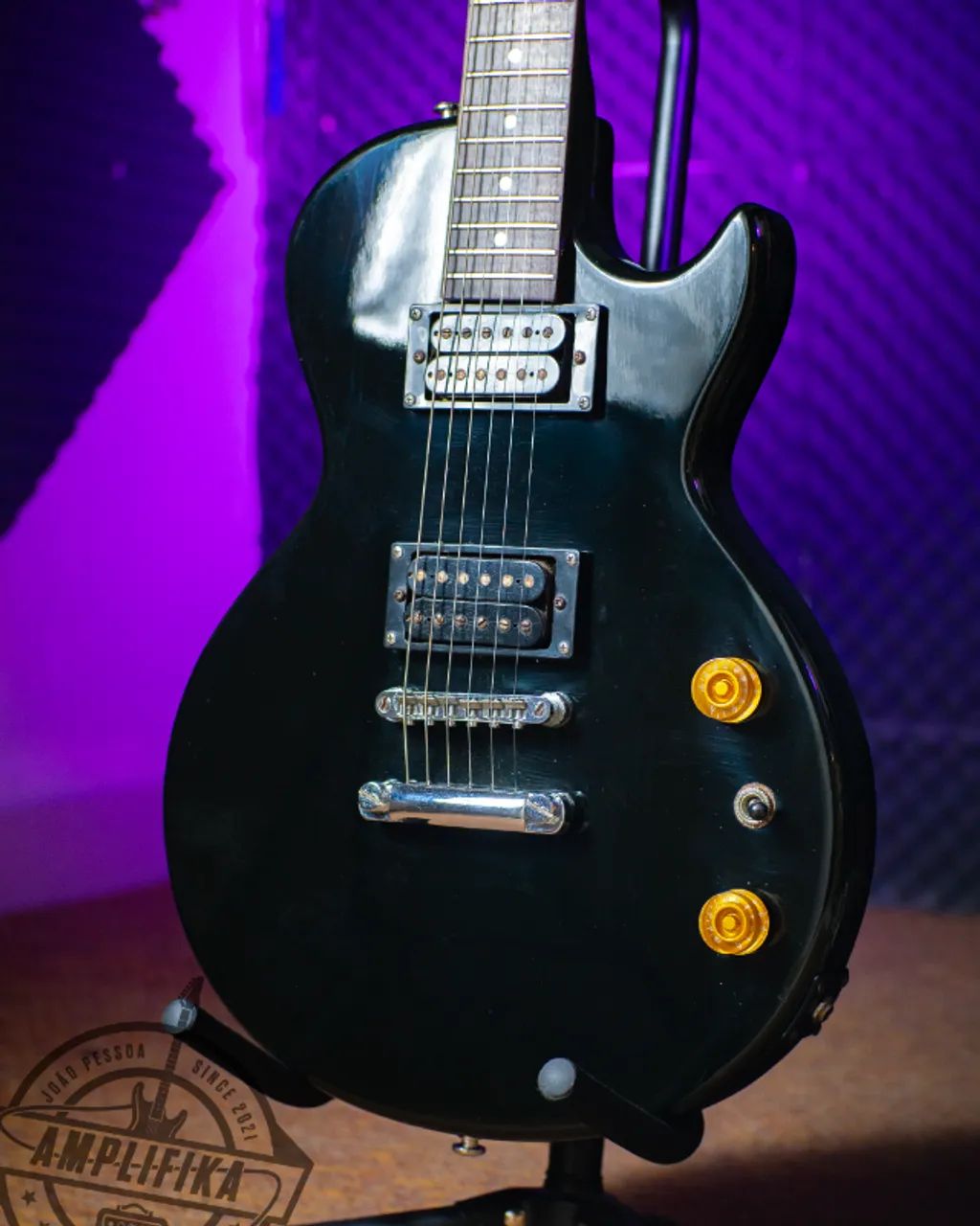 Guitarra Epiphone Les Paul Special II Black + Tarraxas Guyker