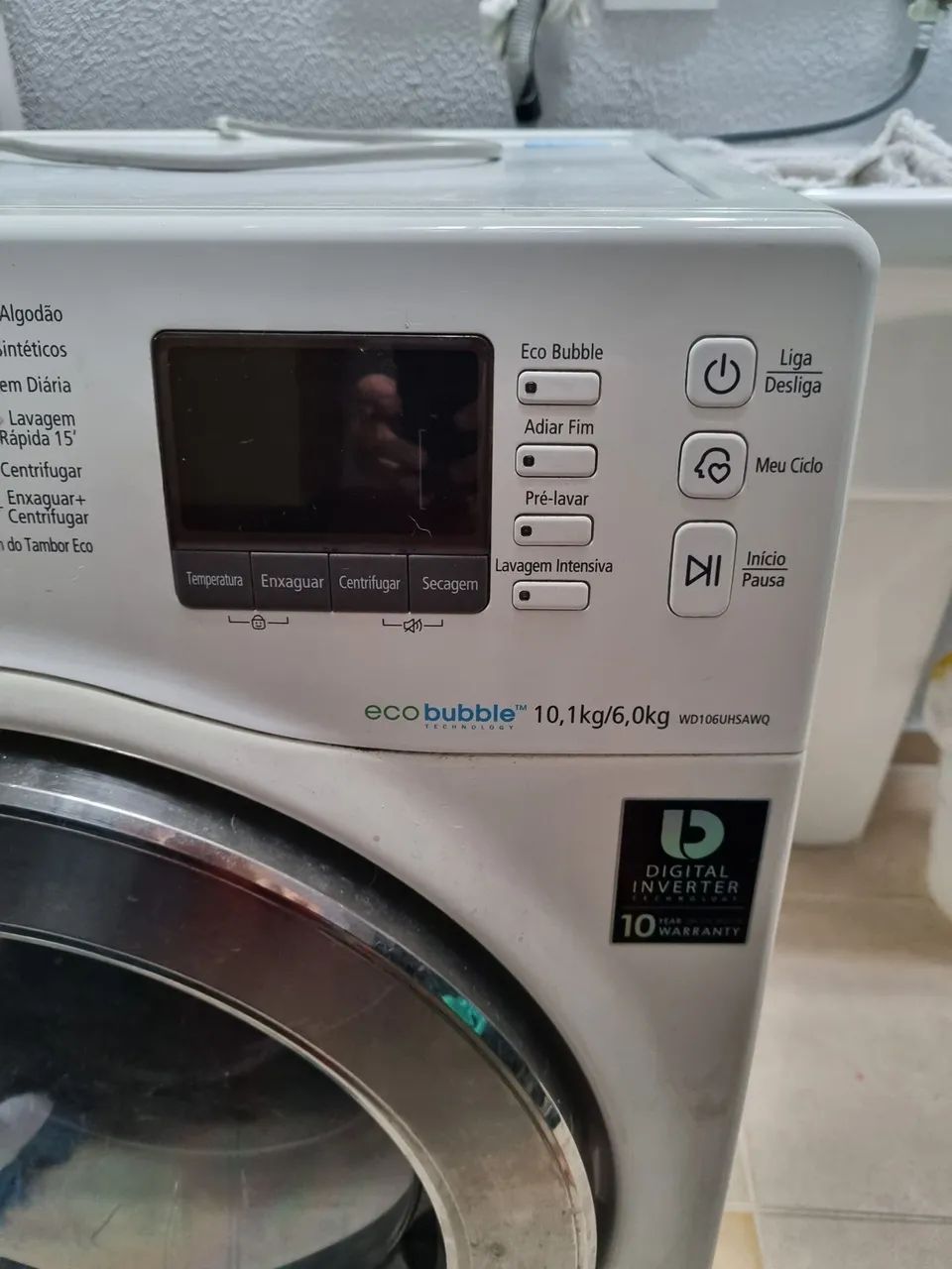 Máquina de Lavar e Secar Samsung 10,1kg - Foto 6