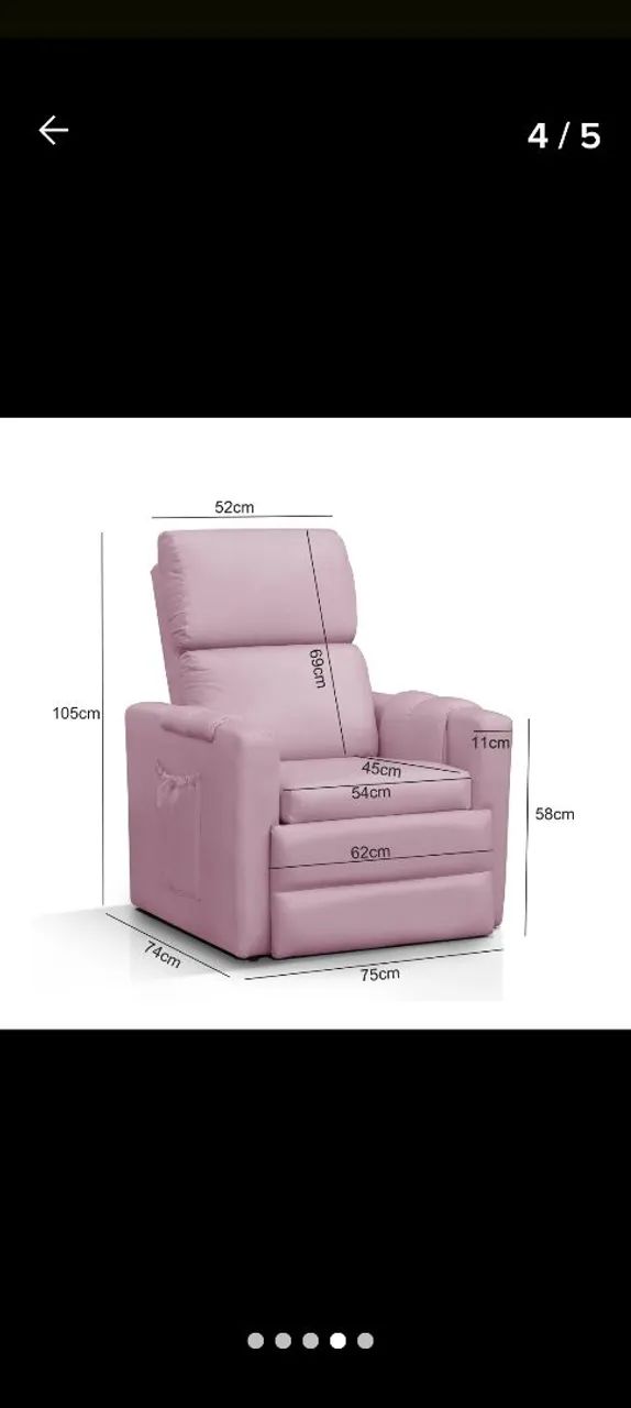 Poltrona amamentacao  - Foto 4