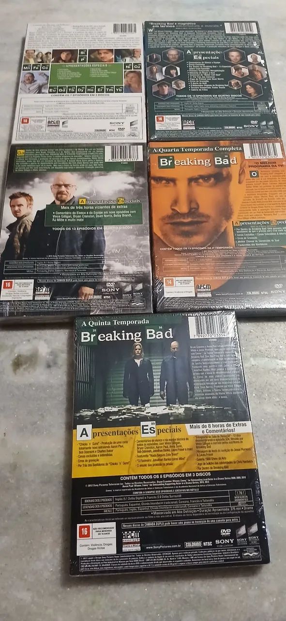 Breaking Bad - 5 Temporadas Completas - DVD - Foto 2