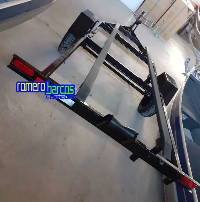 Carreta para barcos e lanchas novas - Foto 5