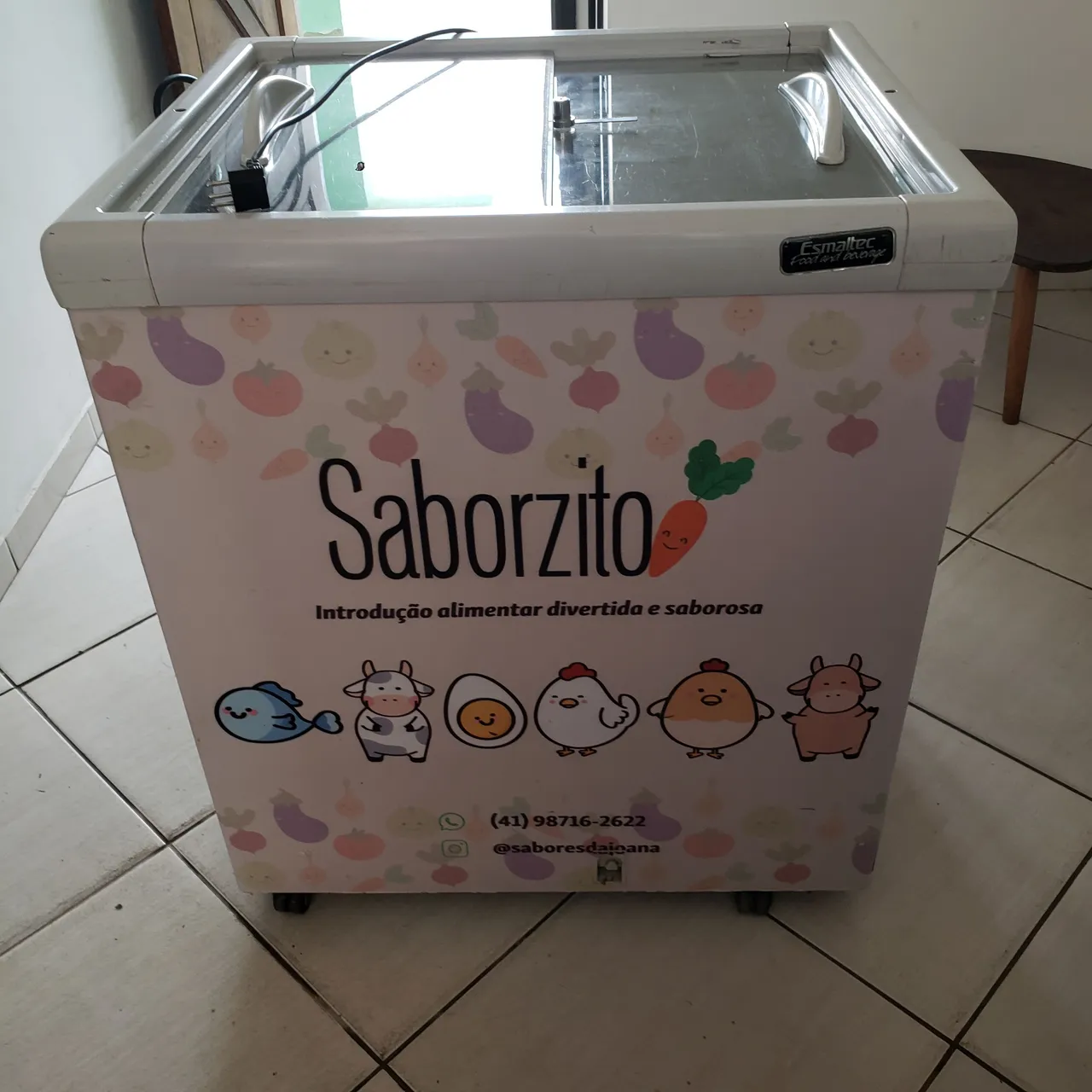 Freezer Esmaltec Saborzito