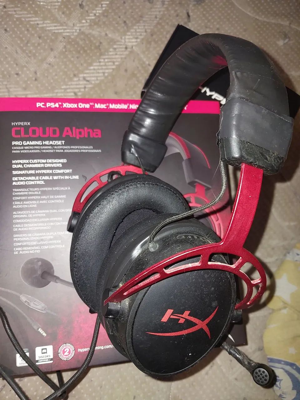 Headset hyperX cloud alpha64363331269379122