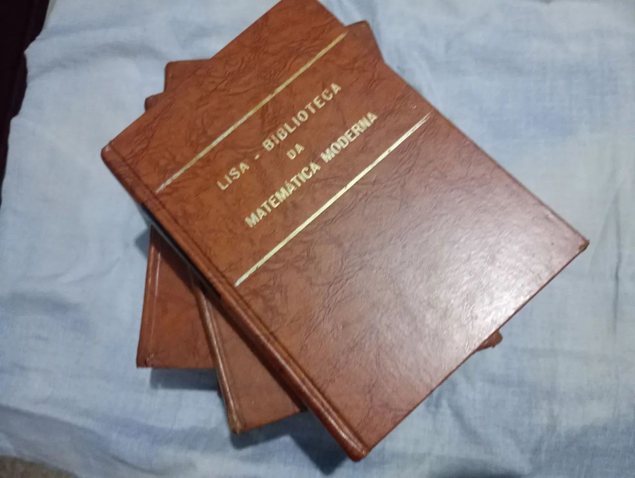 Enciclopédia 05 livros de matemática antigo * ano 1971 - Foto 2