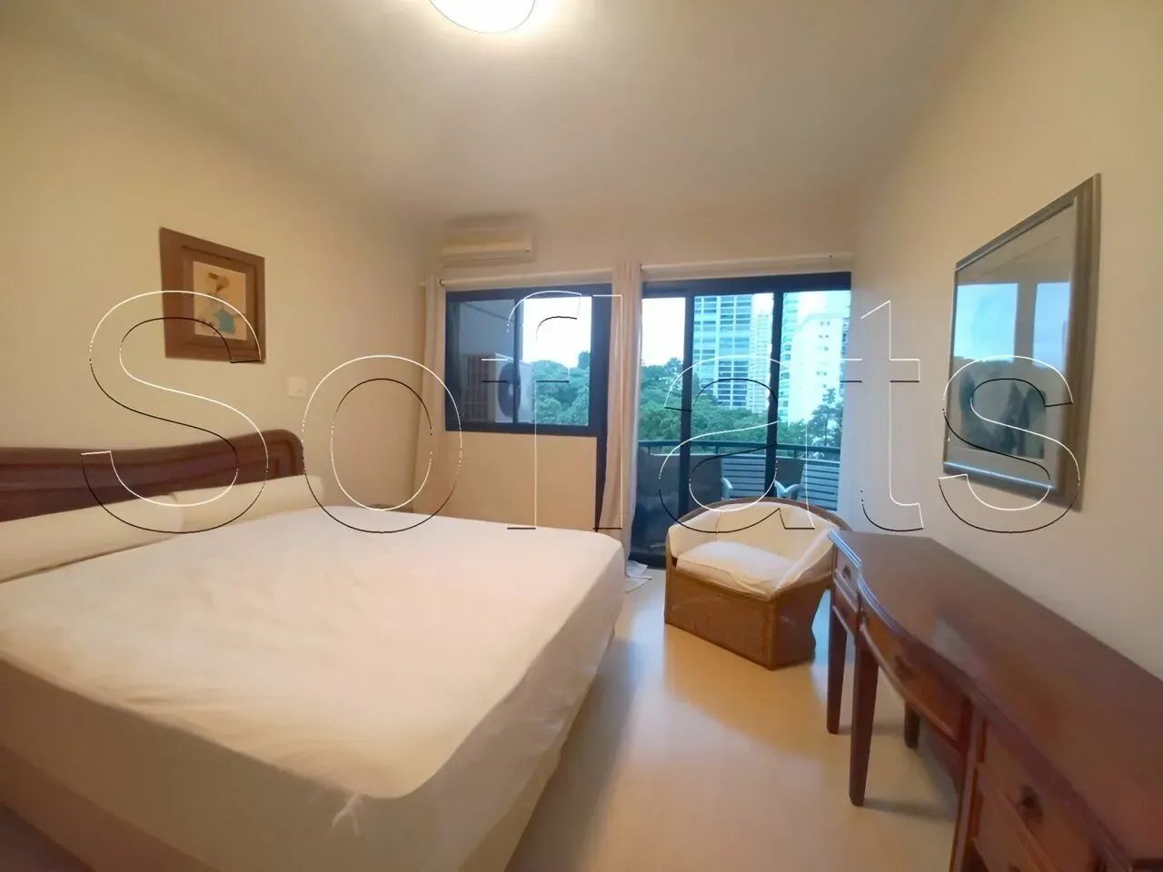 Apto no Le Bougainville disponível para locação com ótima localização em Alphaville. - Foto 5