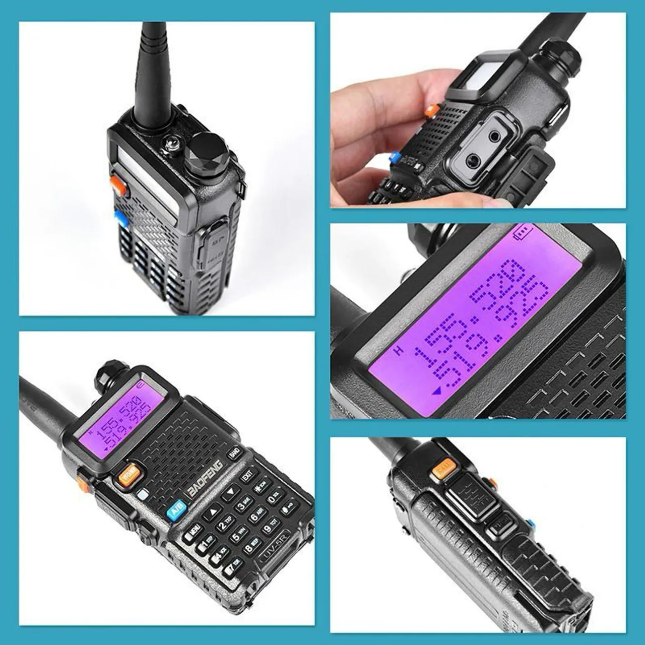Radio Comunicador Walk Talk Dual Band Uv-5r - c826