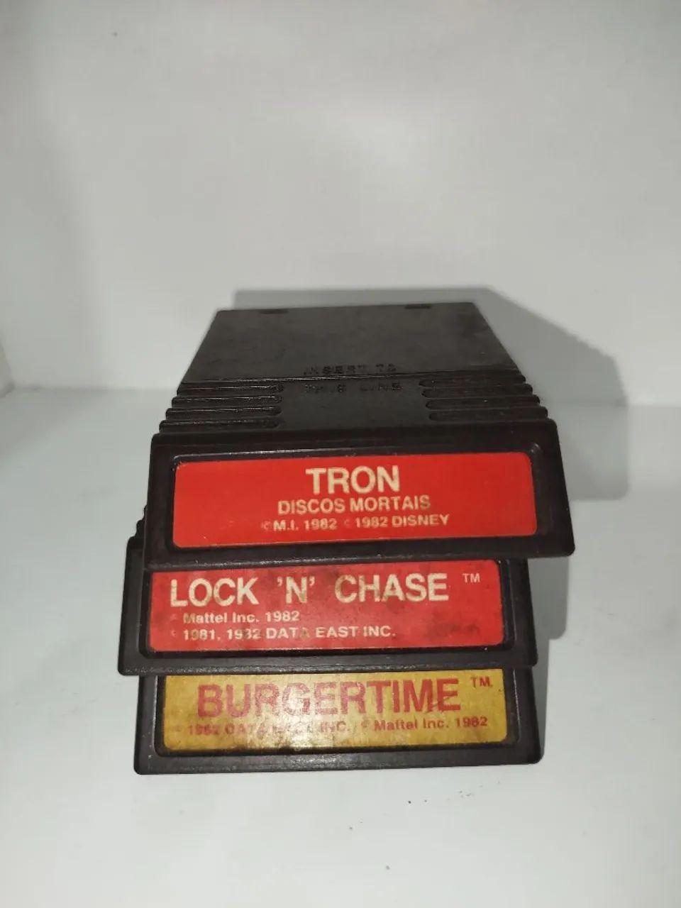 Lote de 3 Cartuchos de Jogos para intellivision 