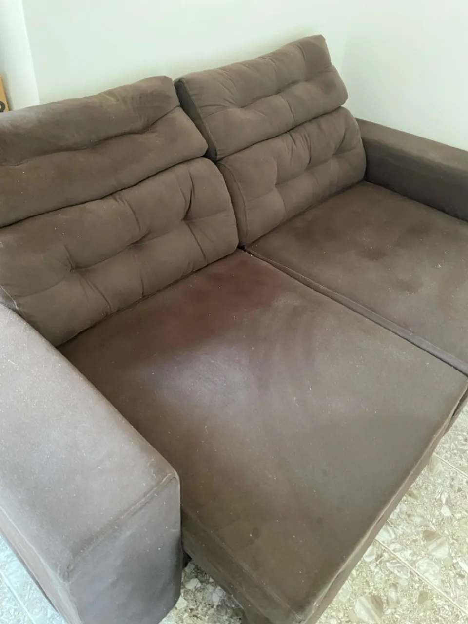 Sofá retrátil 3 lugares