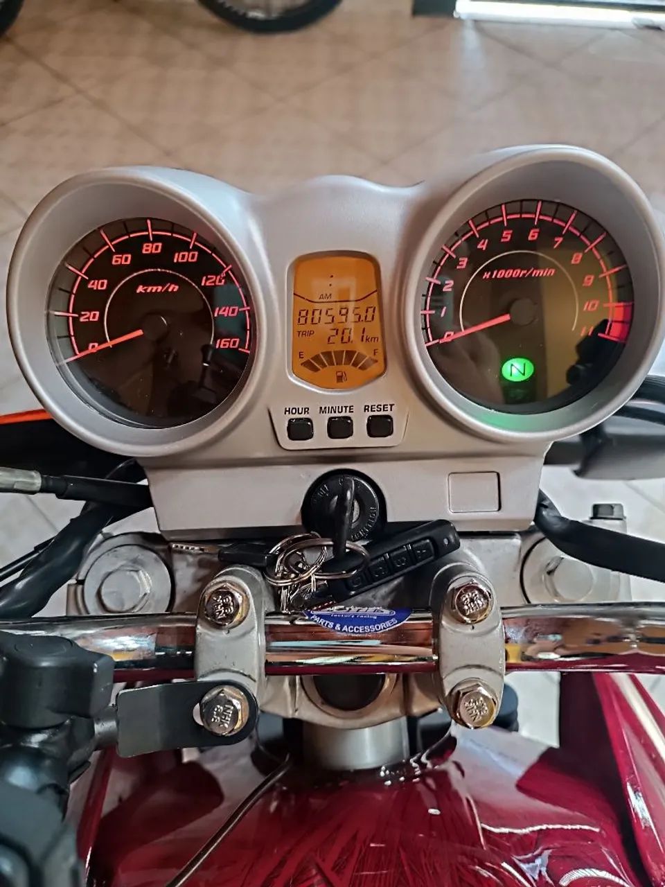 CBX Twister 2008 vermelha - Foto 4