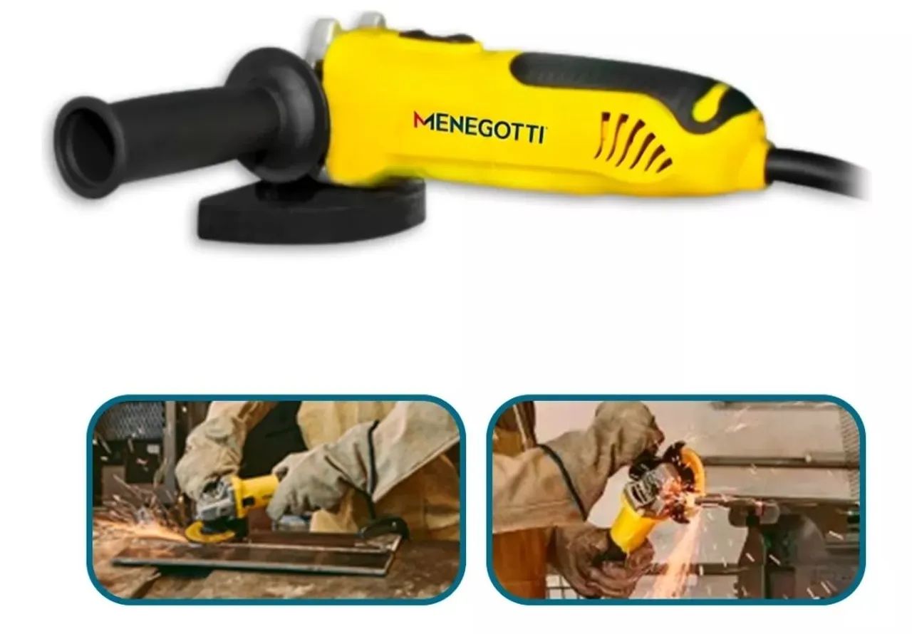 Lixadeira esmerilhadeira menegotti 750w - Foto 2