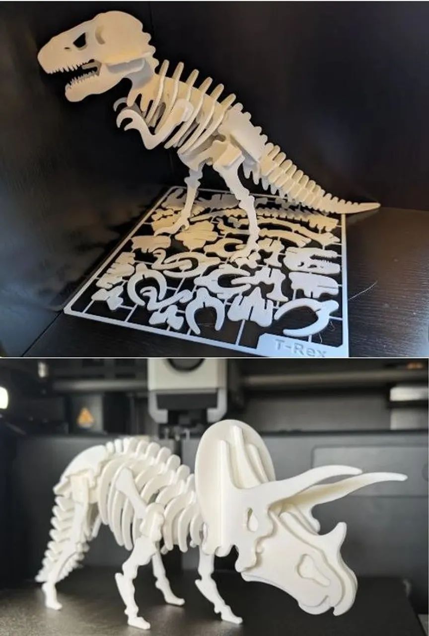 Kit para montar, dinossauro, cachorro, cavalo - Foto 4