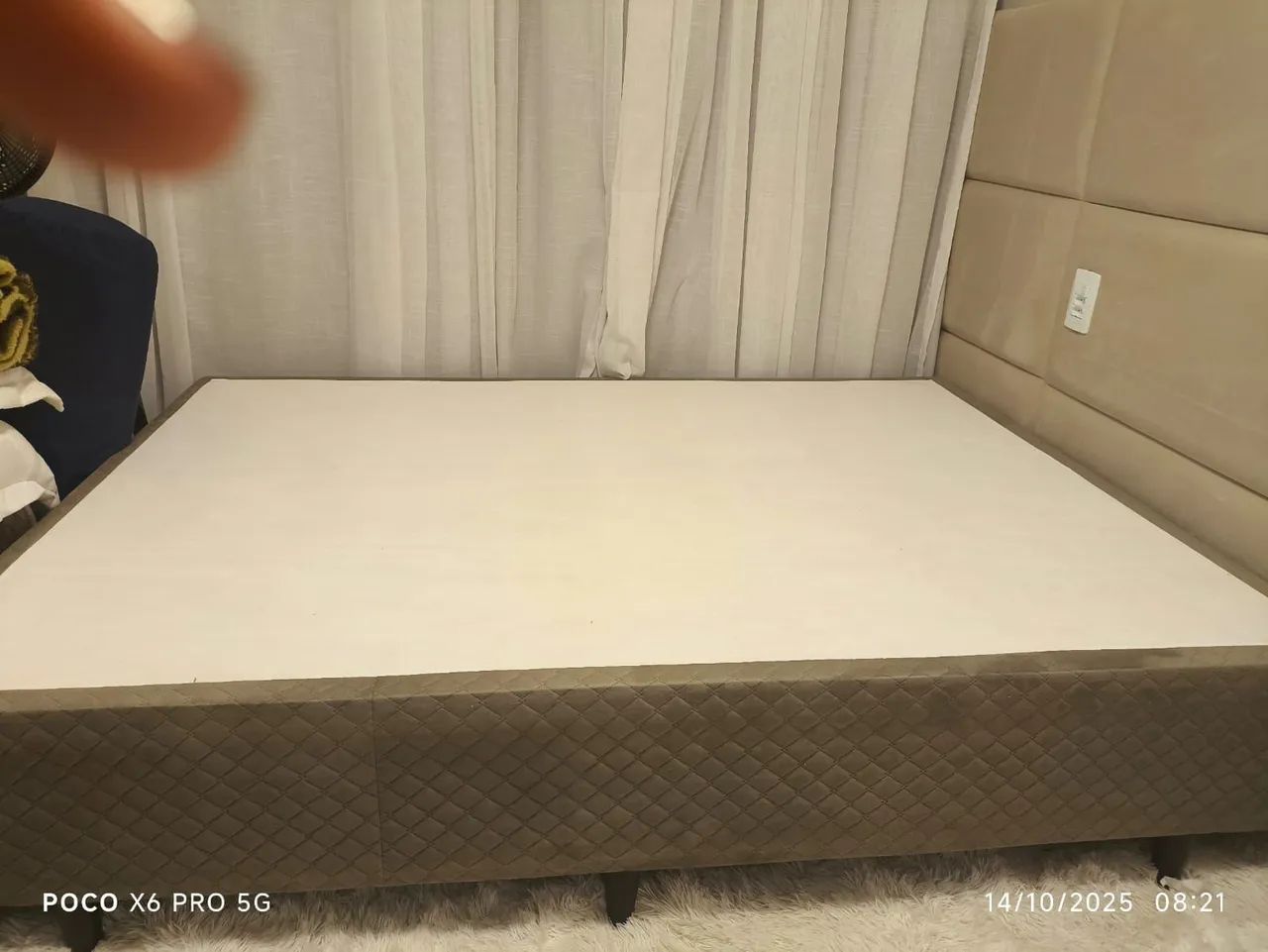 CAMA BOX CASAL (Semi-nova) - Foto 2