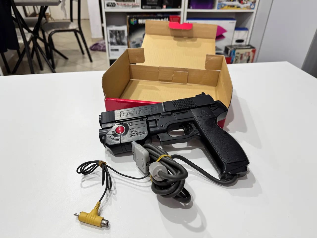 Vendo Guncon Ps1 - PlayStation 1 - Controle de Tiro - Foto 4