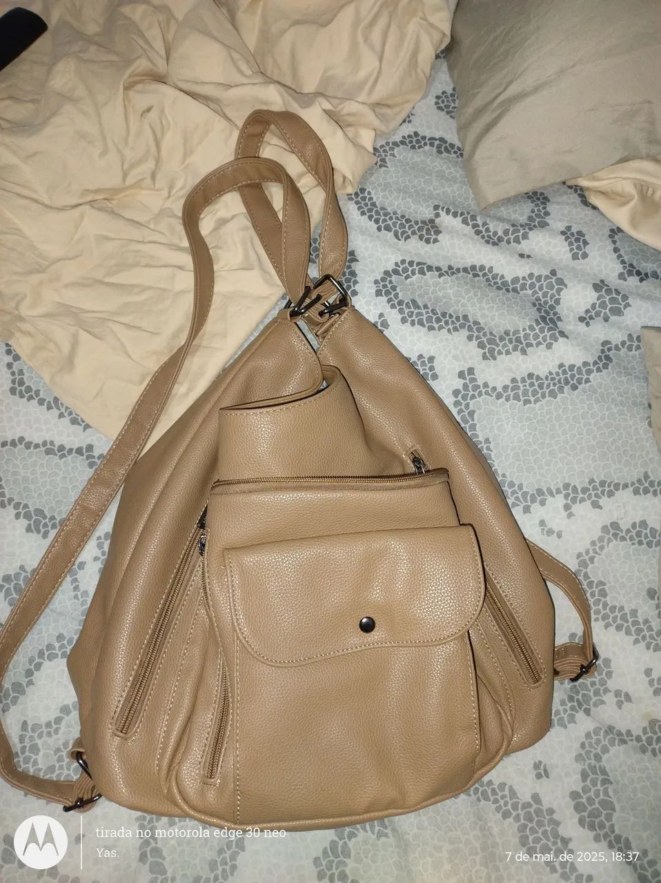BOLSA MOCHILA COURINO