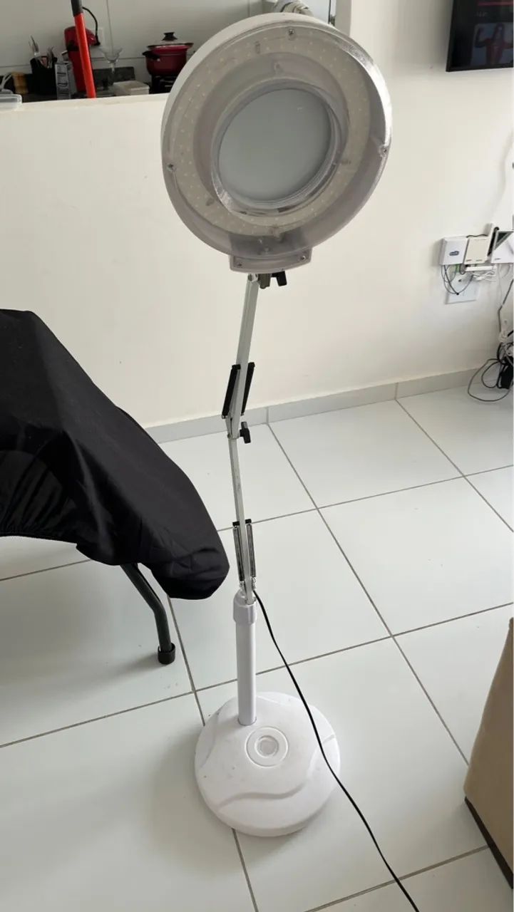 Lupa Luminária para estética, salão de beleza, sobrancelha, maquiagem 