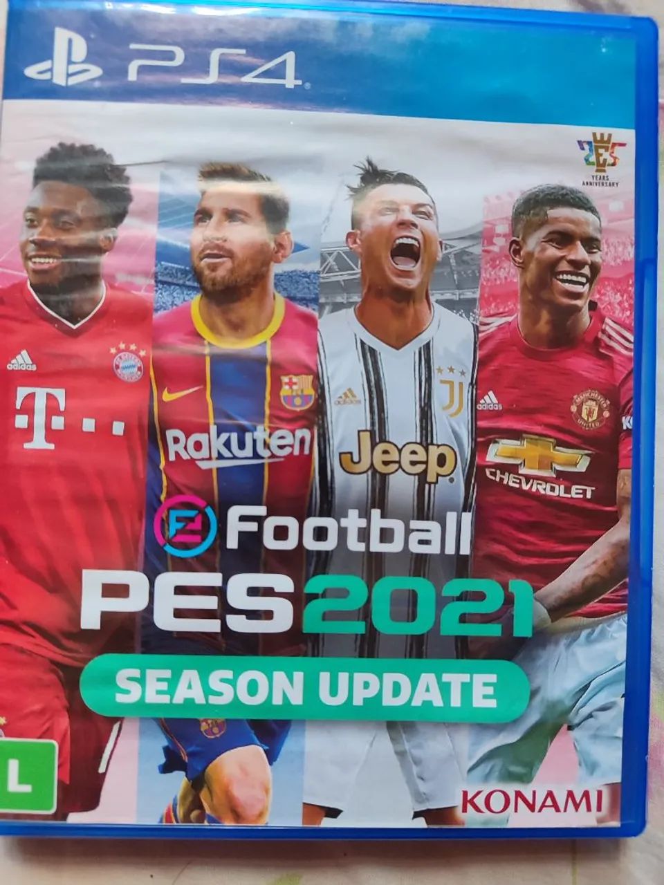 Jogo de Futebol Pro Evolution Soccer 2021 - PS4