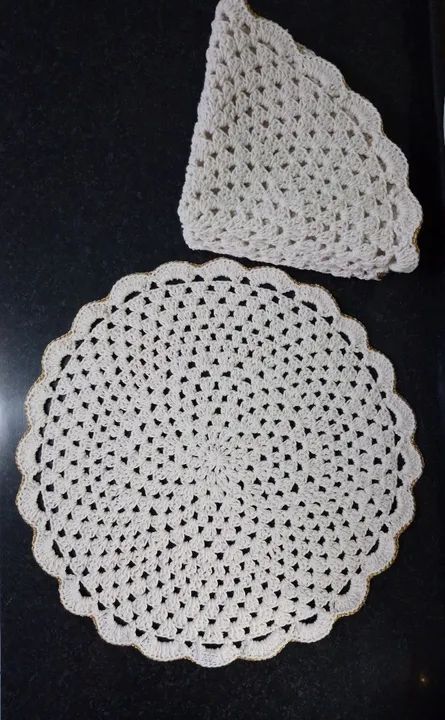 Americano Crochê / Sousplat  - Foto 5