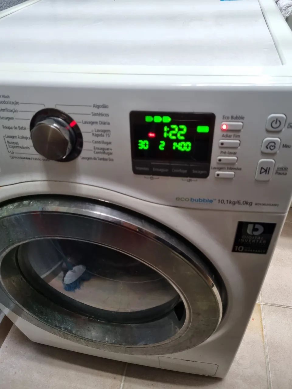 Máquina de Lavar e Secar Samsung 10,1kg - Foto 3