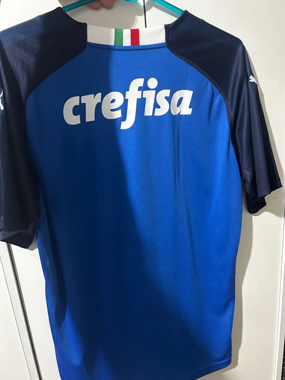 Camisa de Goleiro Palmeiras I 19/20 s/n° - Puma Masculina - Marinho - Foto 2