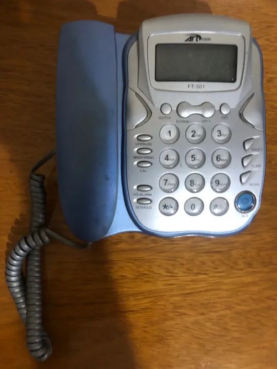 Telefone Fixo com Display Digital64962663474819122