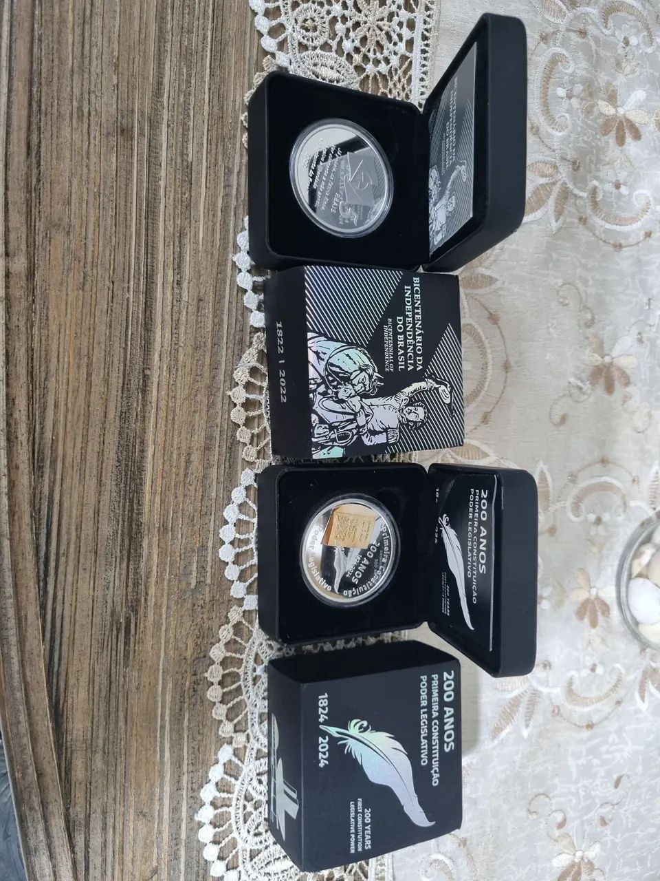 Dua Moedas colecionáveis 