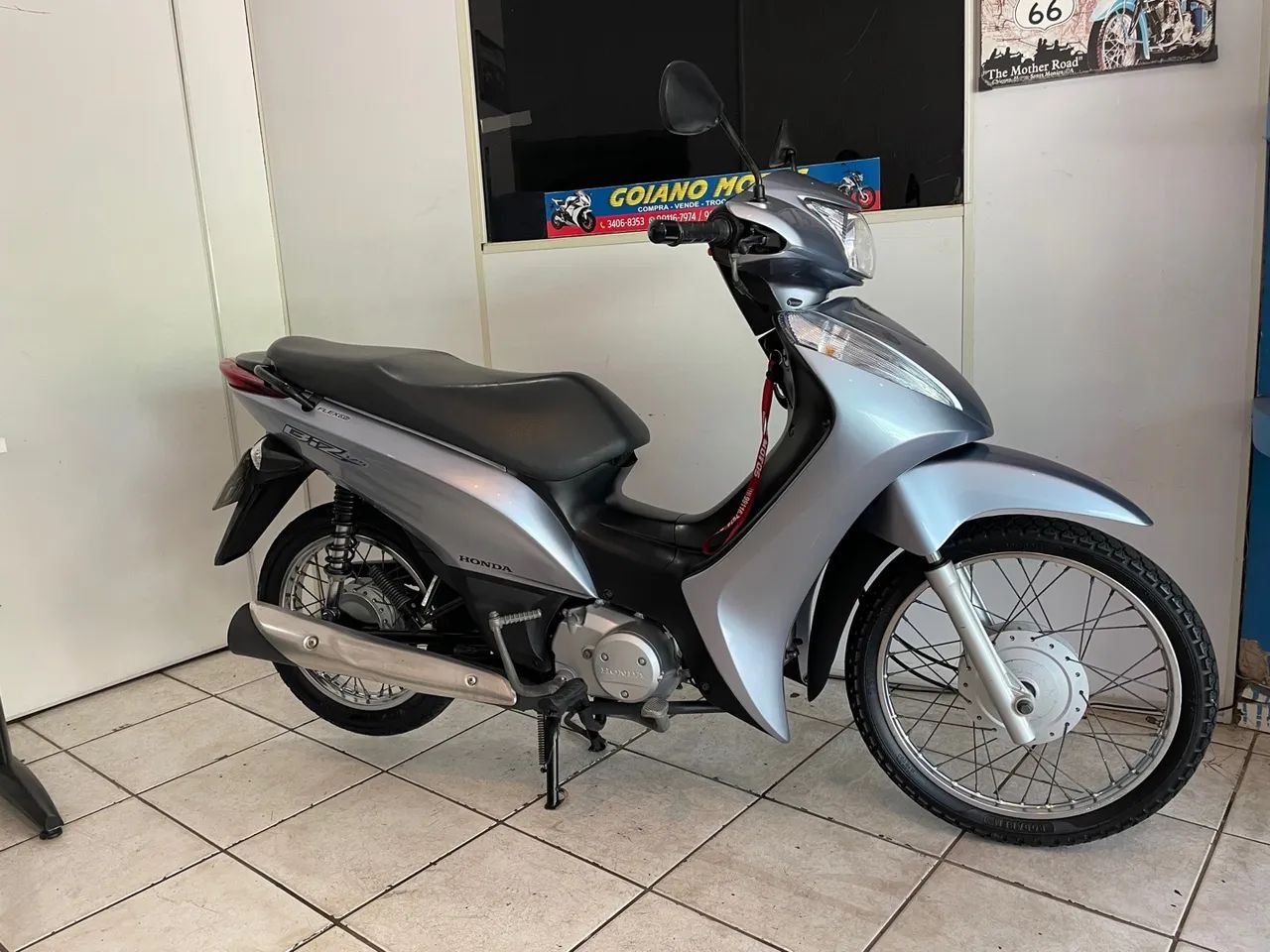Biz 125 partida elétrica 