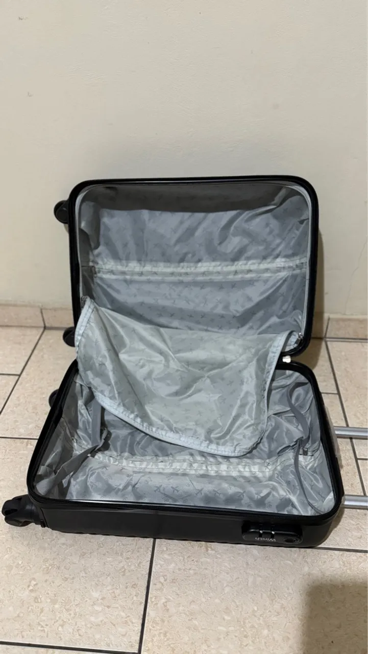 Mala de viagem preta