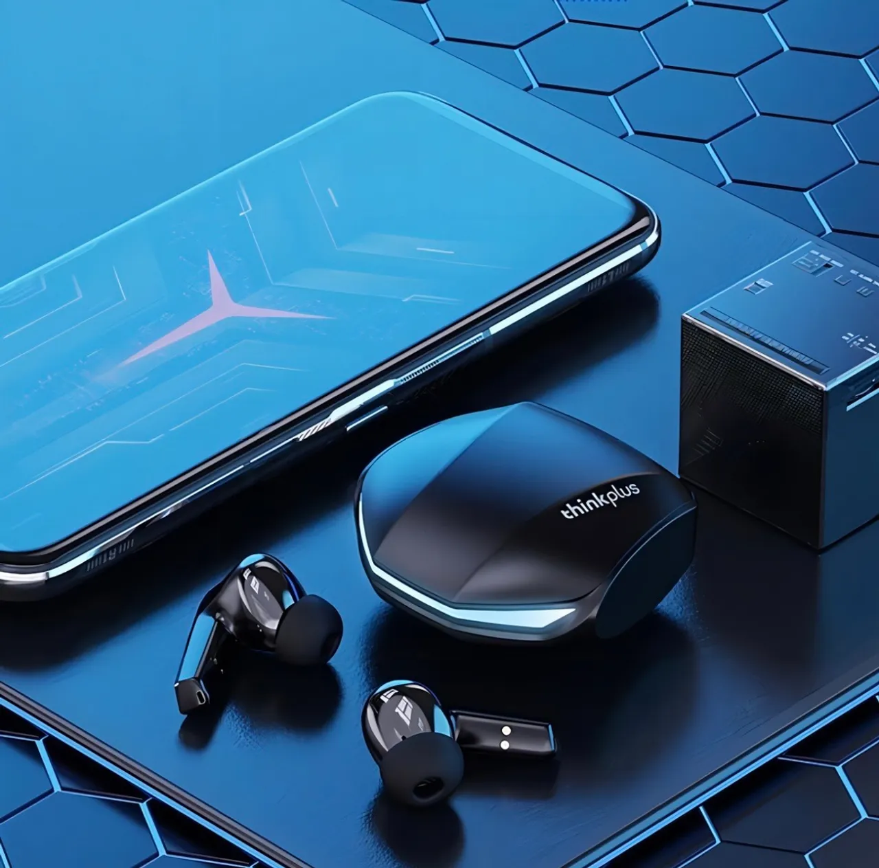 Fones de ouvido Bluetooth Lenovo Gm2 Pro