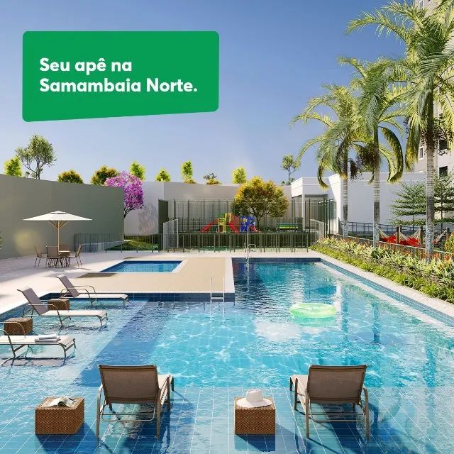 NC -Sinal de Mil reais. Apt 02 Qts em Samambaia. 