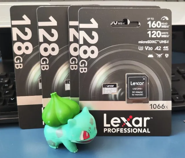 Cartão De Memória Lexar 1066x Silver Series 128gb 4k Clas 10