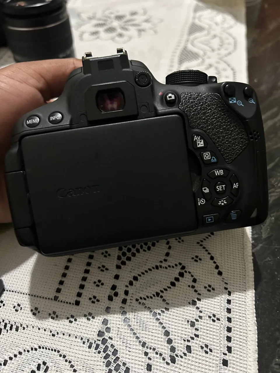 Câmera canon t5i zera