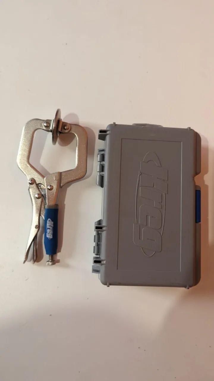 Ferramenta Gabarito De Furação Kreg R3 Jig Pocket Hole Com Grampo