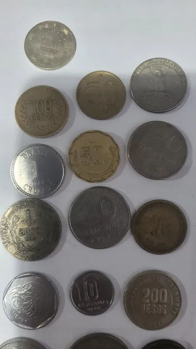 Coleção de Moedas Antigas aceito poprosta  - Foto 4