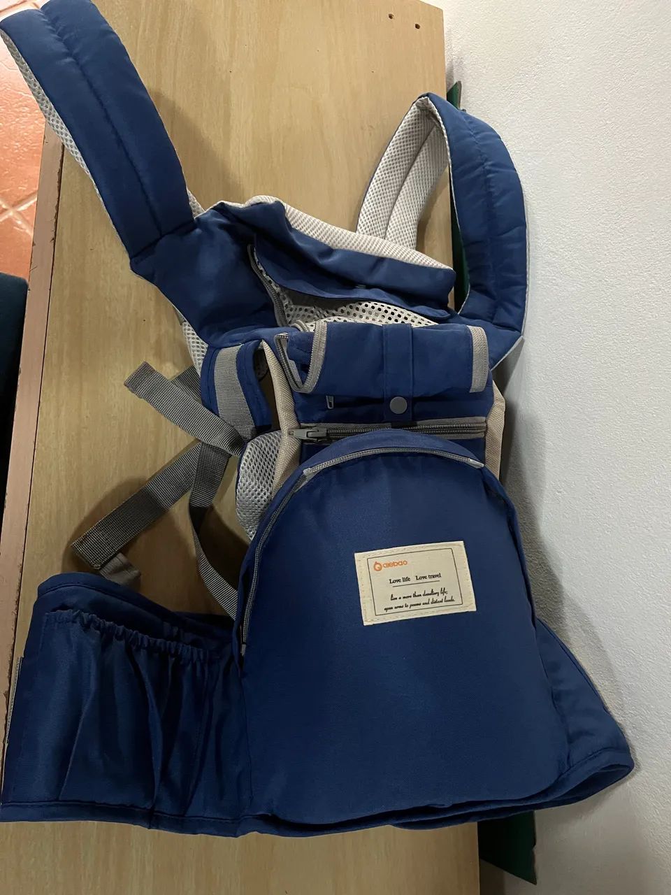Canguru Ergonômico para Bebê com Almofada Original - Foto 2