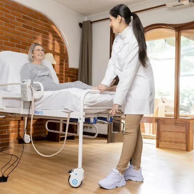 Cama Hospitalar Dx2 2 Movimentos Até 180 Kg Dellamed - Foto 6