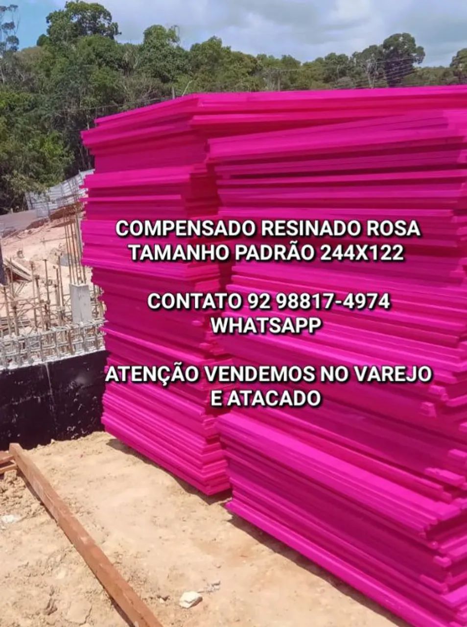 VENDE SE COMPENSADO NOVO TAMANHO  - Foto 3