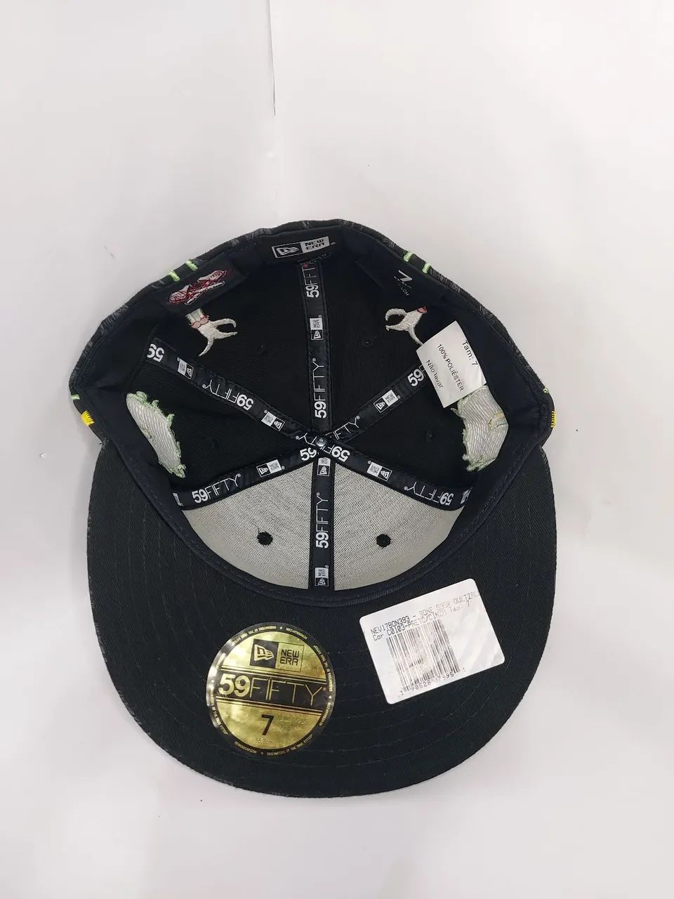 Boné New era - Dragon- 59fifty - Aba reta - Foto 4