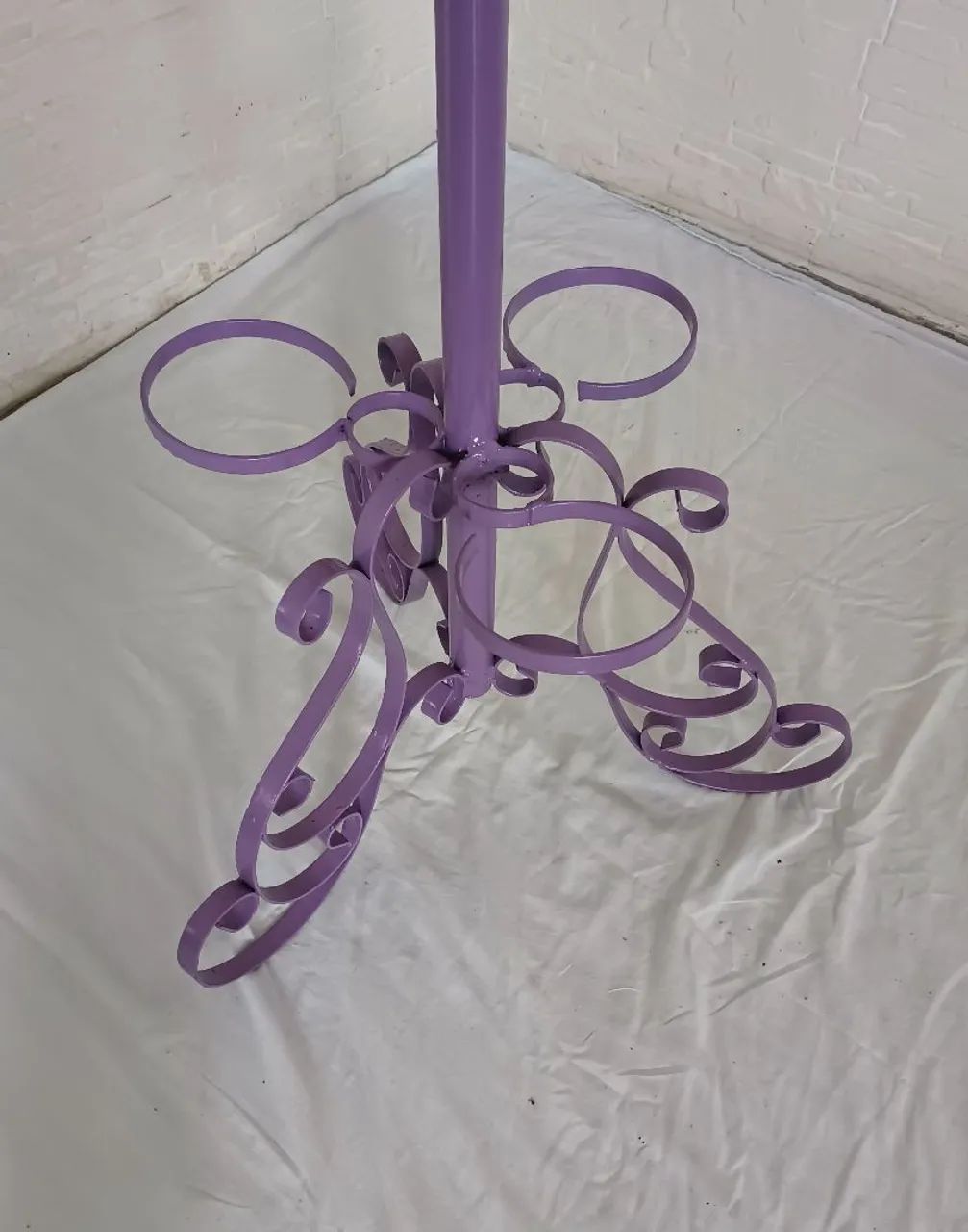 Suporte para Plantas Coluna Prato e 3 argola - Foto 3