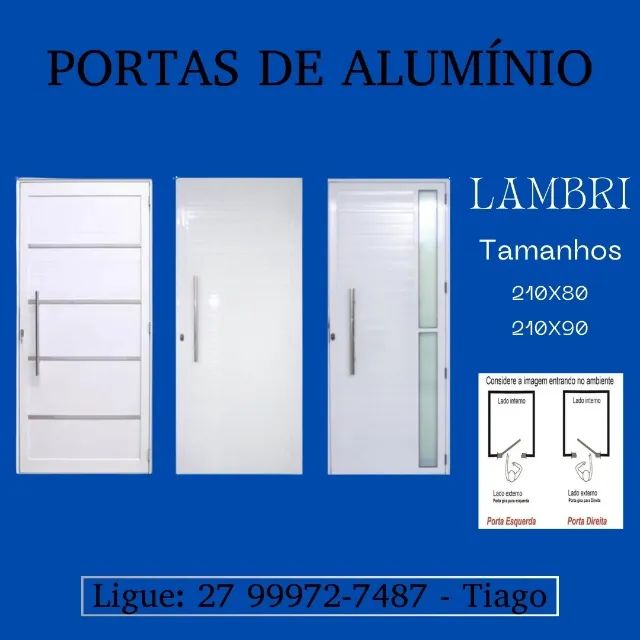 Janelas e Portas de alumínio Branca e Fosca - Foto 4