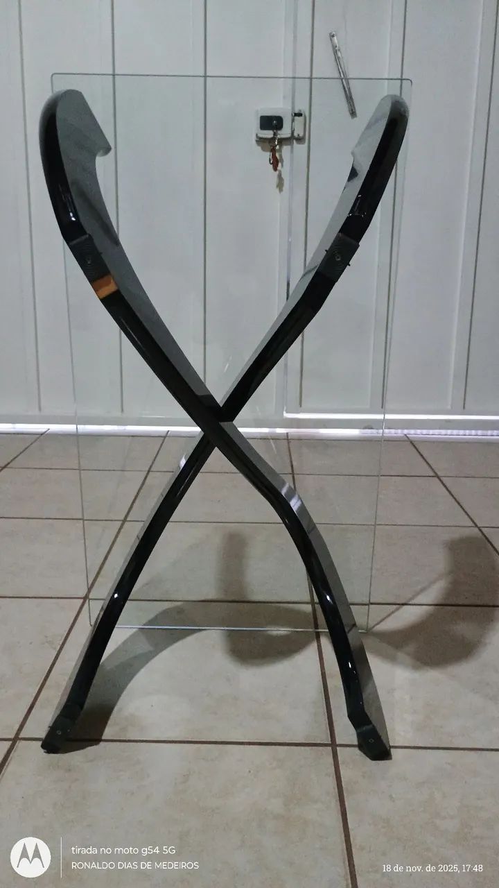 Mesa centro ( vidro 18mm temperado) não envio - Foto 2