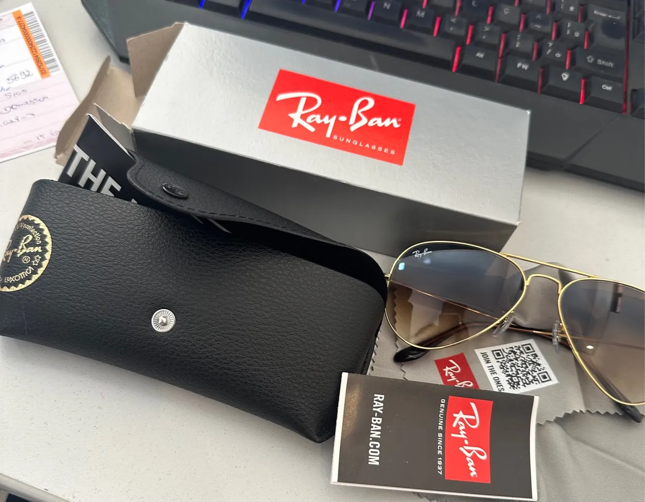 Óculos de Sol Ray-Ban Aviator Original