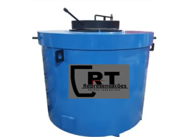 Forno Elétrico 500 quilos com cadinho