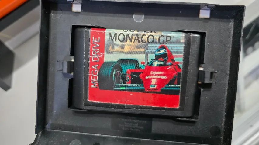 Super Monaco GP Mega Drive/Genesis original Tectoy com caixa e encarte - Foto 5