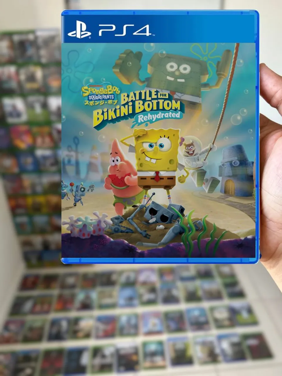 Bob esponja jogo ps4 ps5