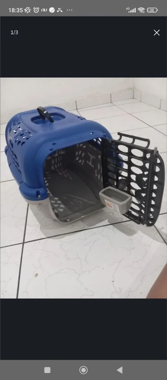 Transportadora para cães e gatos