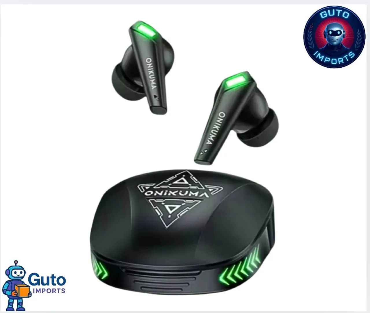 Fone bluetooth onikuma t308 tws - Foto 2